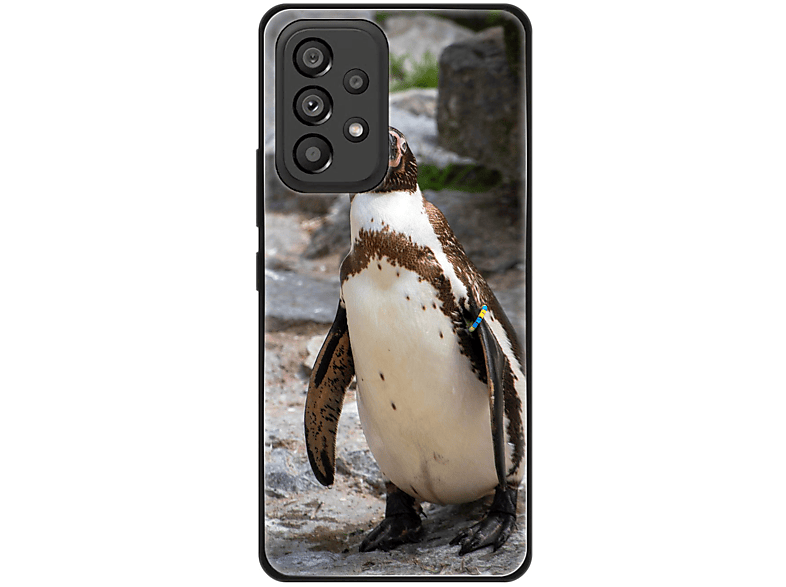 KÖNIG DESIGN Case, Backcover, Samsung, Galaxy A53 5G, Pinguin