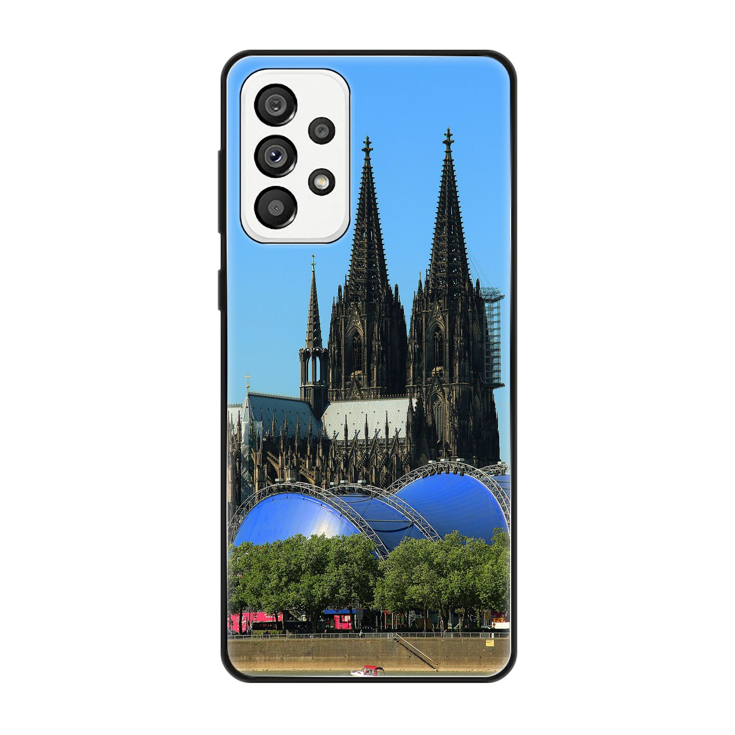 KÖNIG DESIGN Case, Backcover, Kölner Samsung, Galaxy A73 5G, Dom