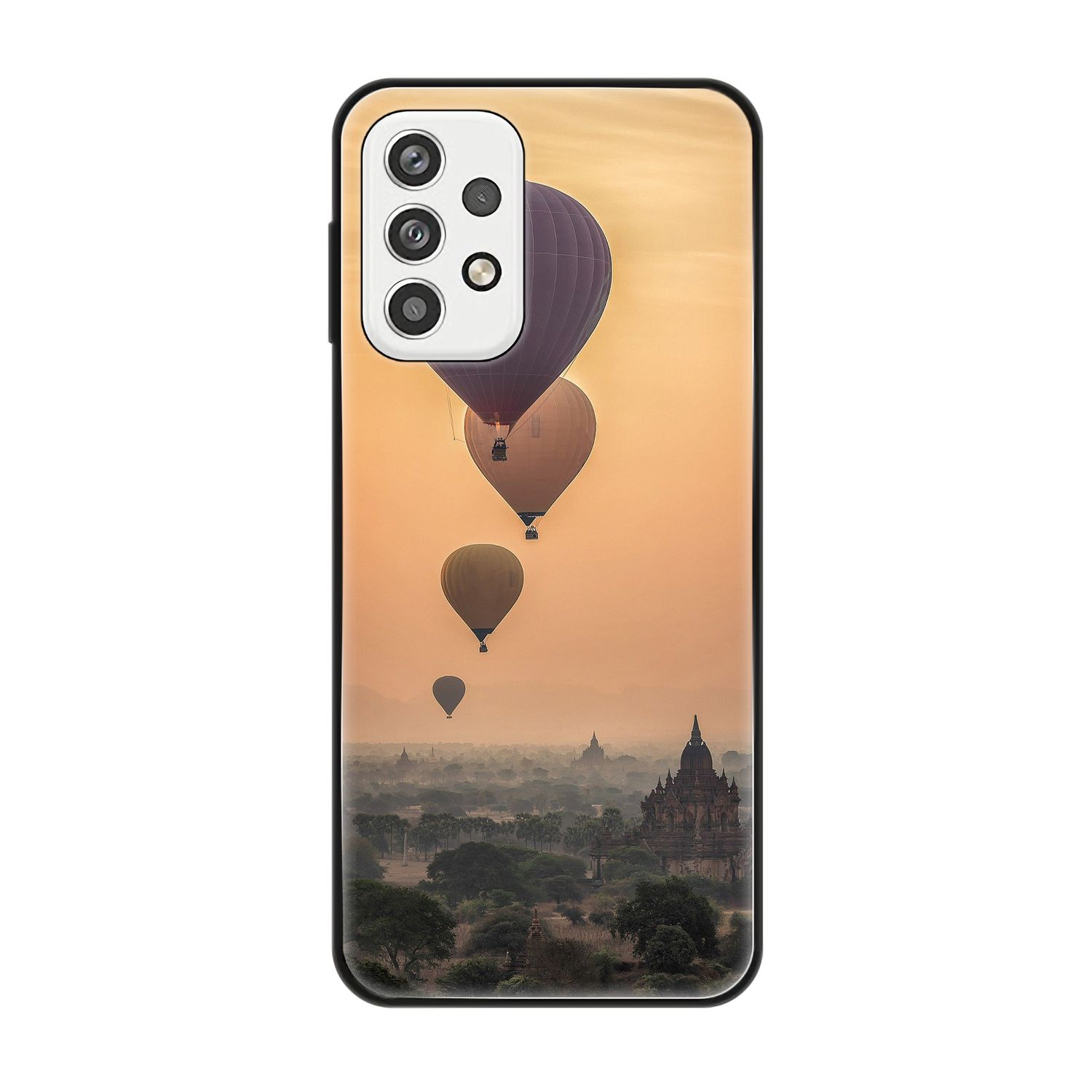 Heißluftballons Galaxy Samsung, Case, A23, DESIGN KÖNIG Backcover,