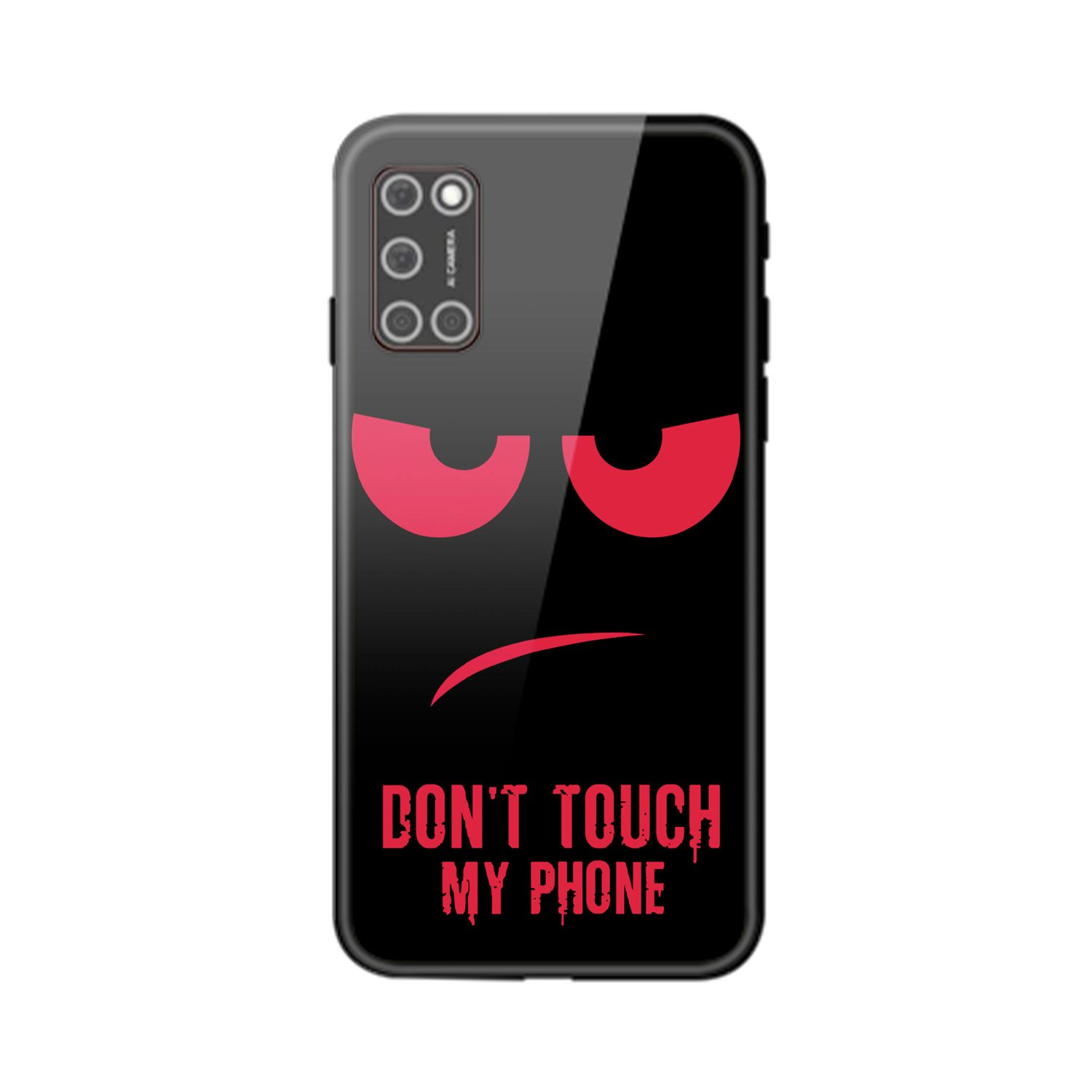 Backcover, realme, Phone My Touch Dont KÖNIG DESIGN Case, Rot C35,