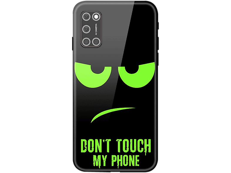 KÖNIG DESIGN Case, Backcover, realme, C35, Dont Touch My Phone Grün