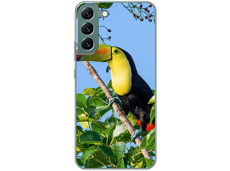 Galaxy Case, DESIGN Plus KÖNIG Tucan Samsung, Backcover, 5G, S22