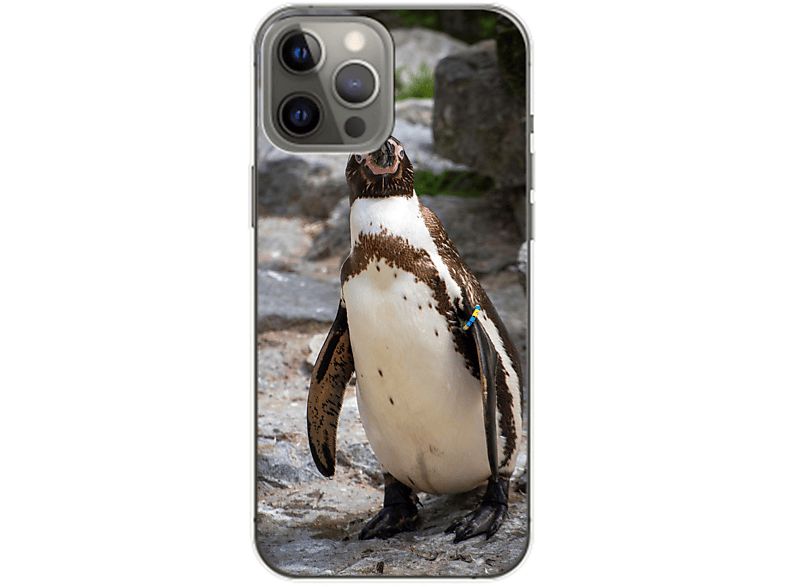 KÖNIG DESIGN Case, Backcover, Max, Apple, Pinguin 14 Pro iPhone