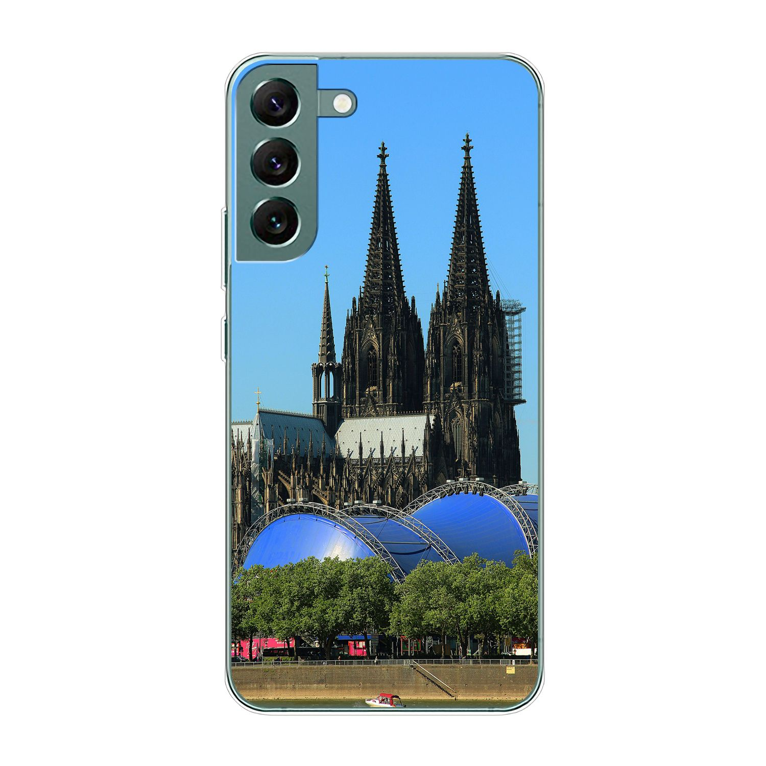 KÖNIG DESIGN Case, Backcover, Dom Plus 5G, Galaxy S22 Kölner Samsung