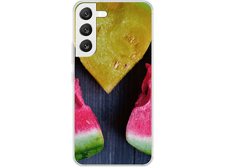 KÖNIG DESIGN Case, 5G, S22 Galaxy Samsung, Backcover, Wassermelone