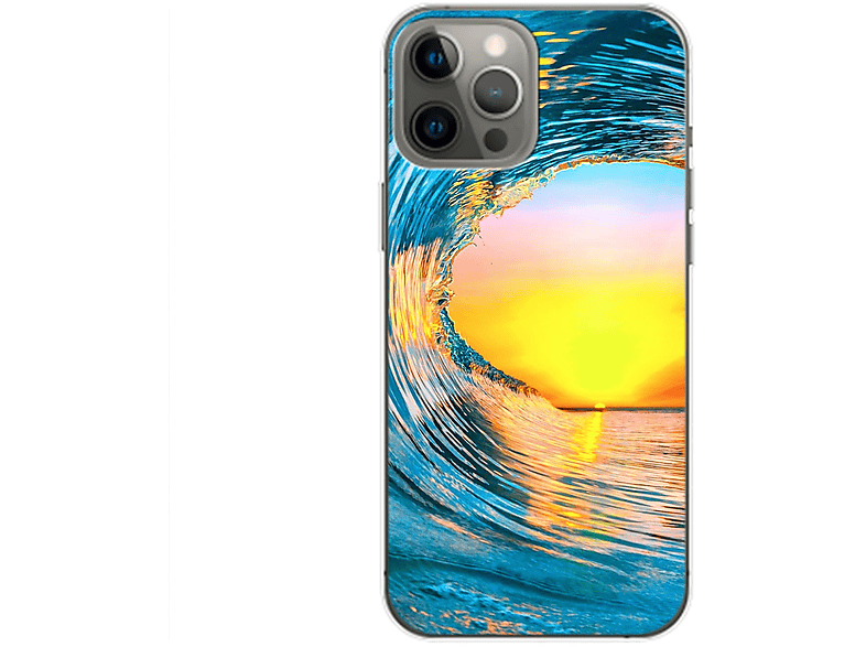 Backcover, 14 Welle Case, Pro Apple, KÖNIG Max, iPhone DESIGN