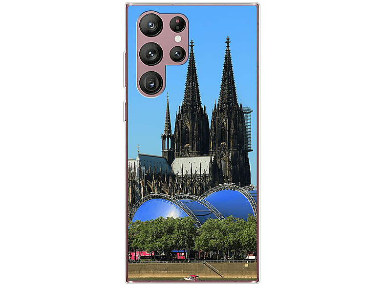 KÖNIG DESIGN Case, Backcover, Samsung, Ultra Dom S22 Galaxy 5G, Kölner