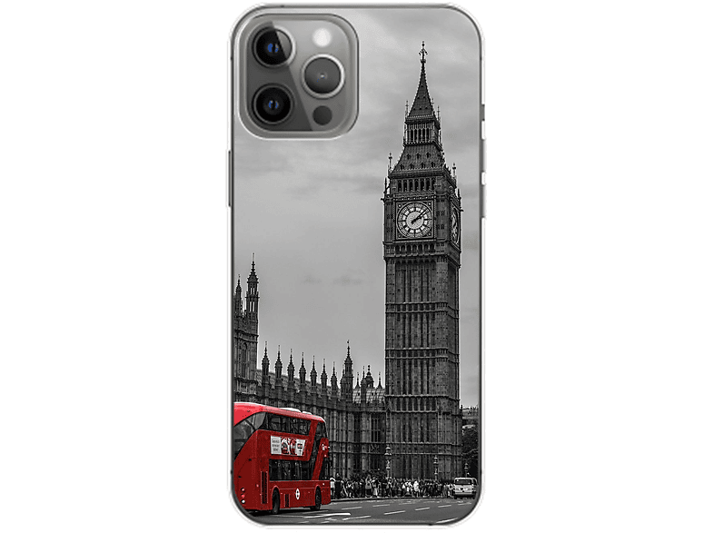 KÖNIG DESIGN Case, Backcover, Apple, iPhone 14 Pro Max, Big Ben