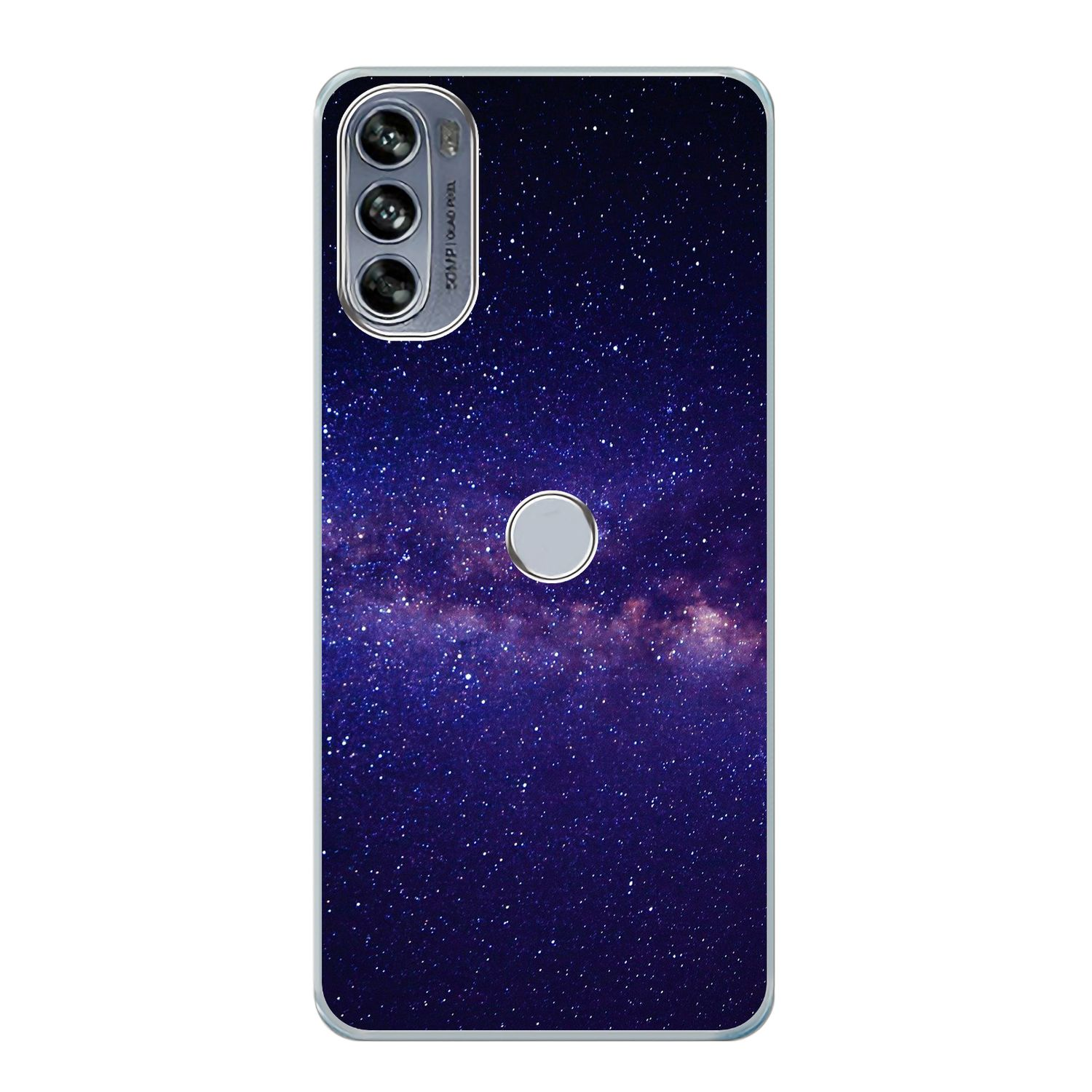 KÖNIG DESIGN Sternenhimmel Case, Motorola, Backcover, Pro, 30 Moto Edge