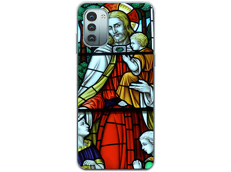 KÖNIG DESIGN Case, Backcover, G11, Nokia, Segen Gottes