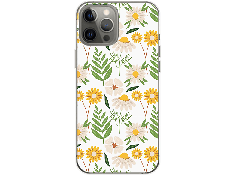 Case, DESIGN Backcover, Apple, Pro Blumenmuster iPhone KÖNIG Max, 2 14