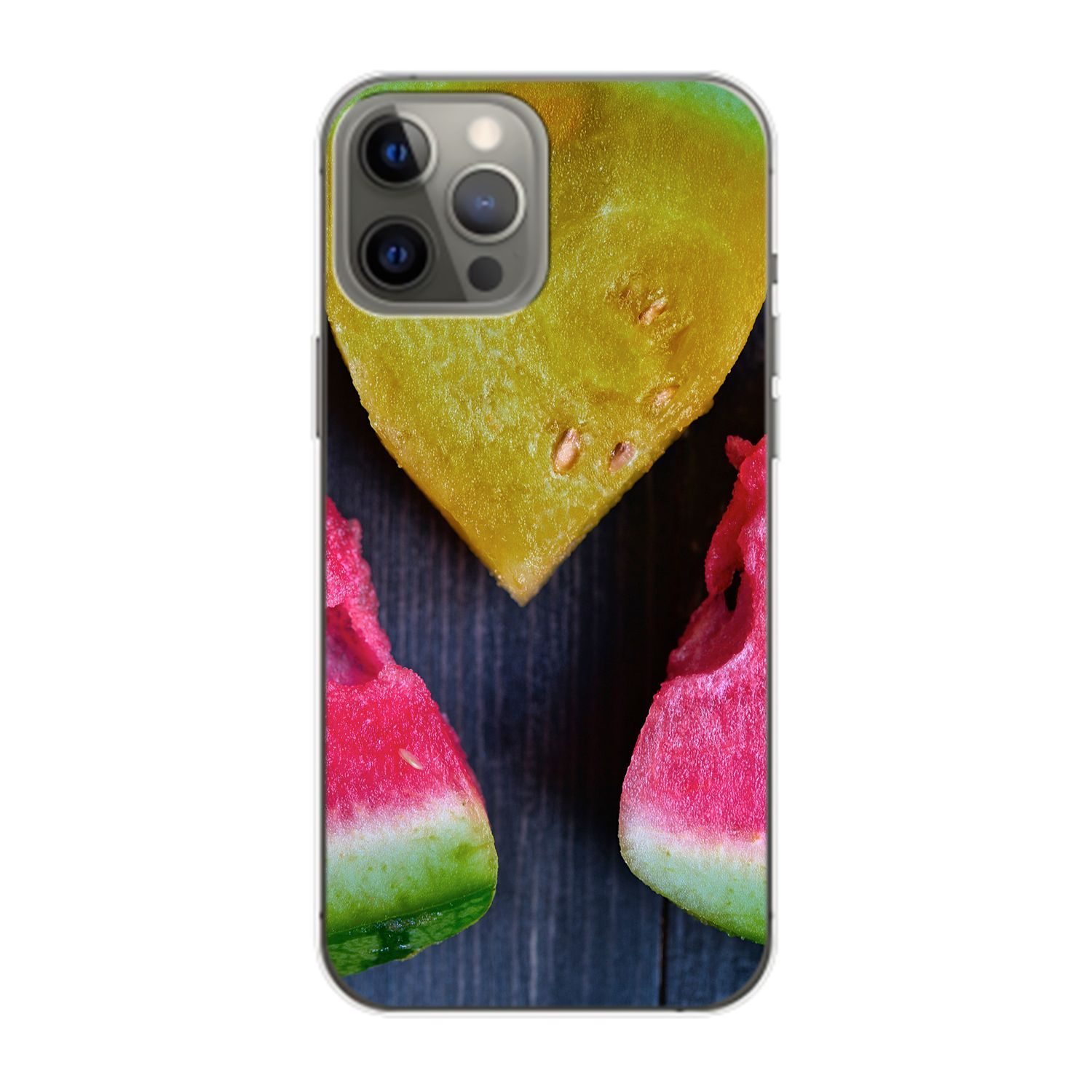 14 Wassermelone Case, Pro DESIGN Backcover, Apple, Max, KÖNIG iPhone
