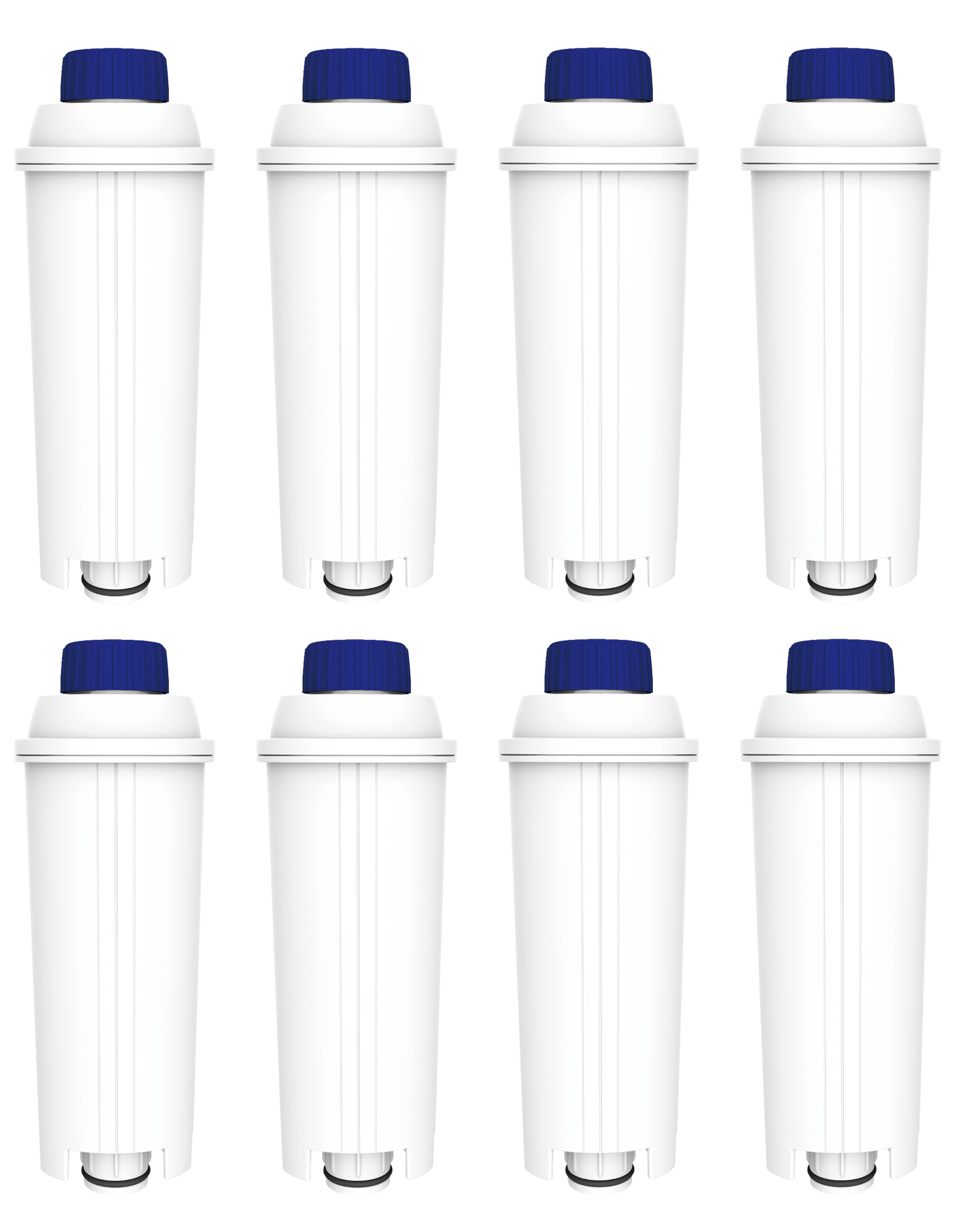 COMEDES 8er 5513292811 C002, DELONGHI einsetzbar DLS statt Set Wasserfilter Wasserfilter Comedes