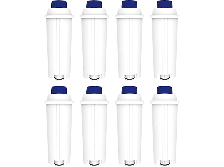COMEDES 8er Set Comedes Wasserfilter einsetzbar statt DELONGHI DLS C002, 5513292811 Wasserfilter