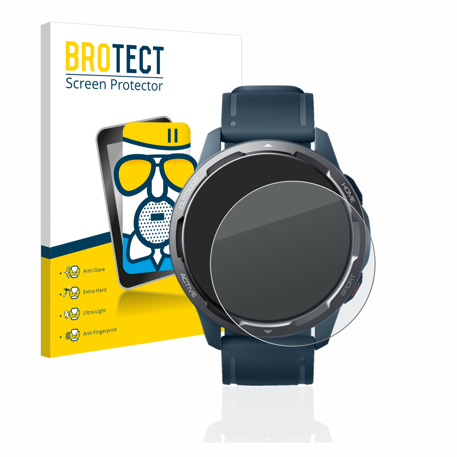 BROTECT Airglass Active) S1 Schutzfolie(für matte Watch Xiaomi