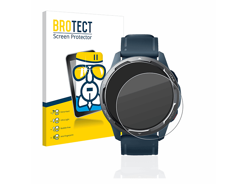 BROTECT Airglass klare Schutzfolie(für Xiaomi Watch S1 Active)