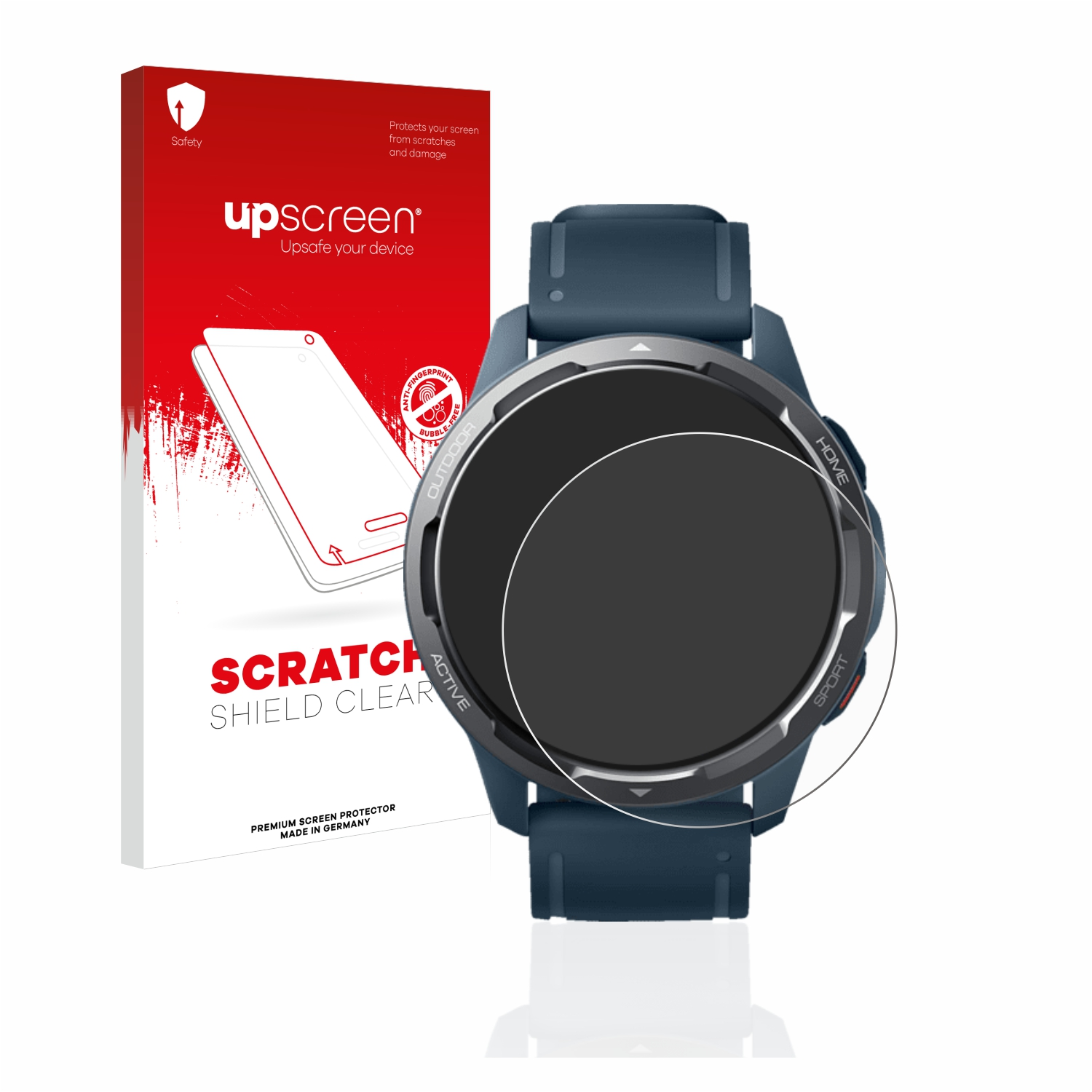 klare S1 Xiaomi Watch UPSCREEN Schutzfolie(für Active) Kratzschutz