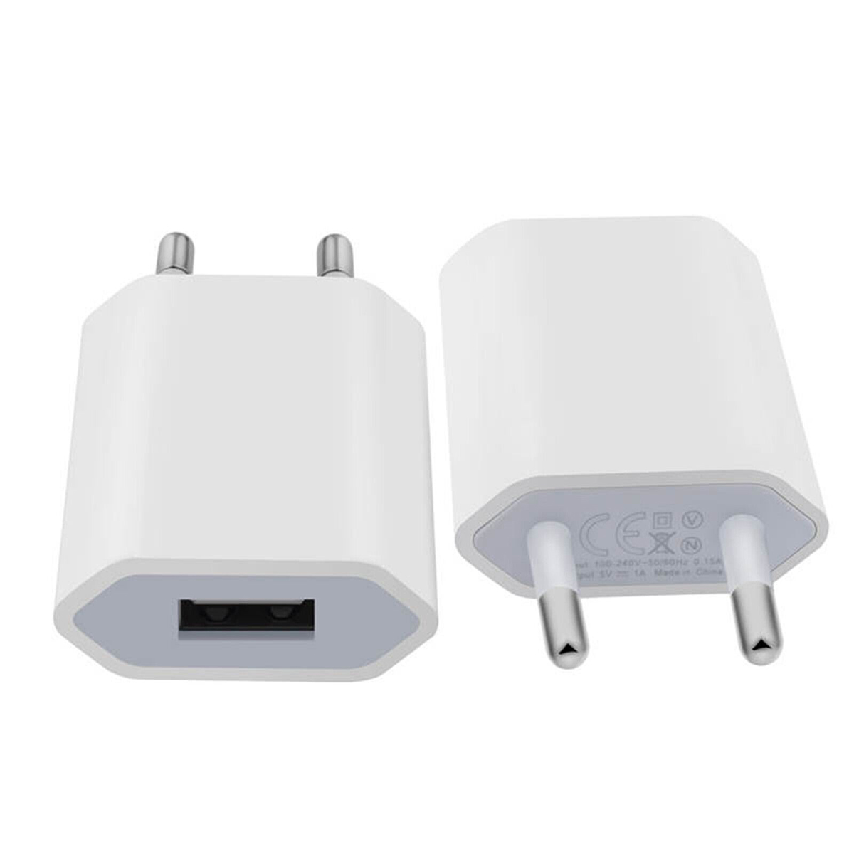 DEER Weiß Power Netzteil SILVER USB Universal, Adapter