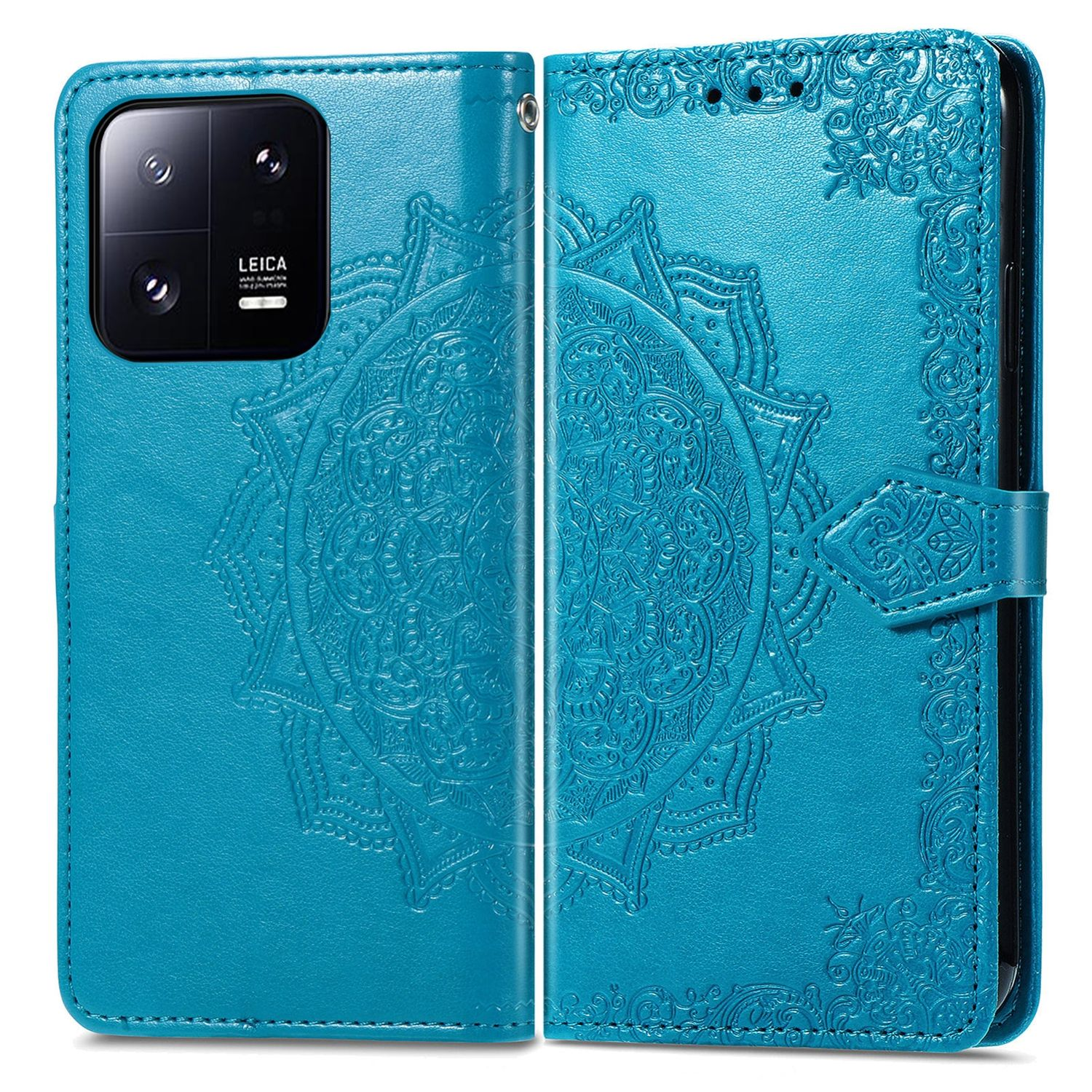KÖNIG DESIGN Book Case, Bookcover, Blau 13, Xiaomi
