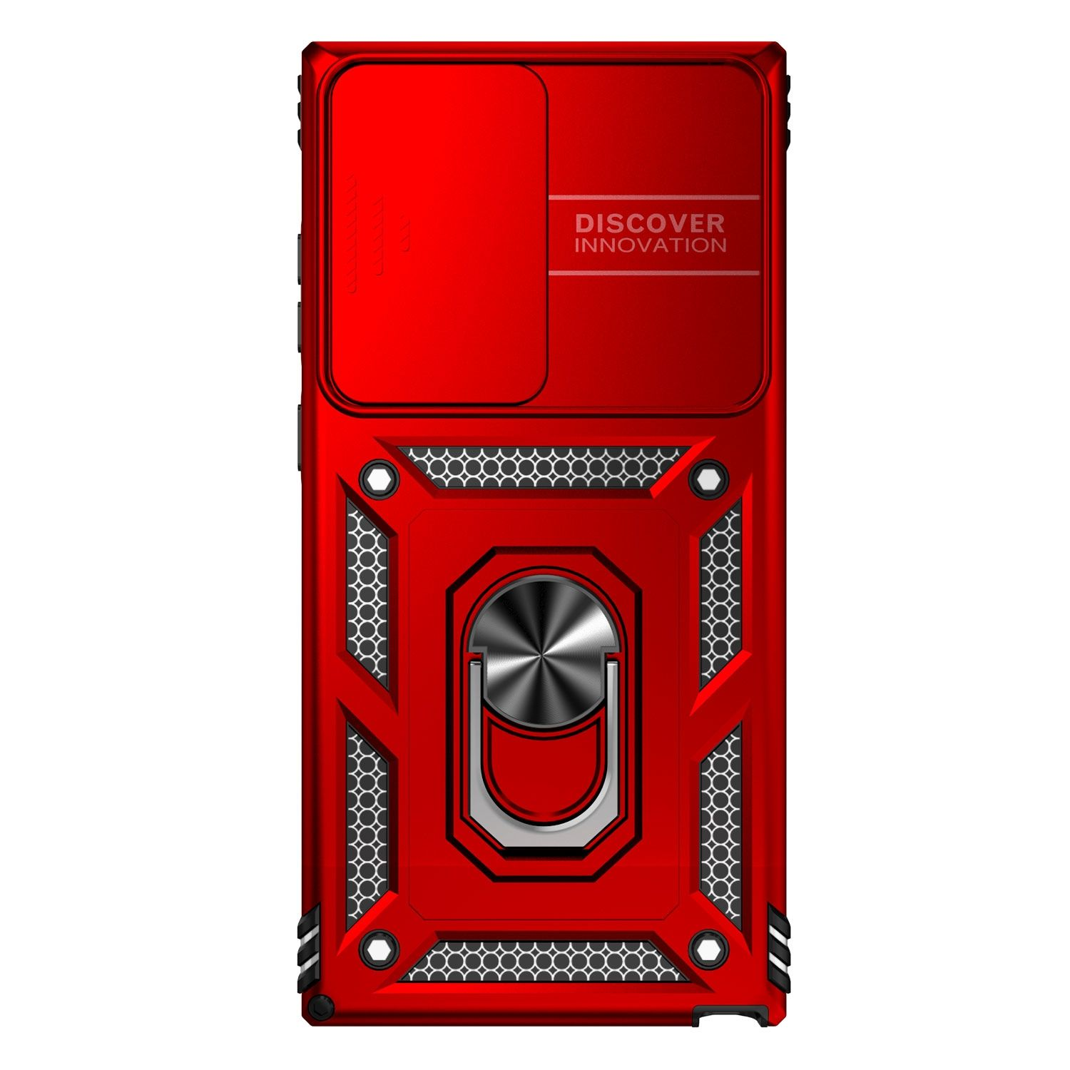 Rot S23 DESIGN Galaxy Case, Backcover, Ultra, Samsung, KÖNIG