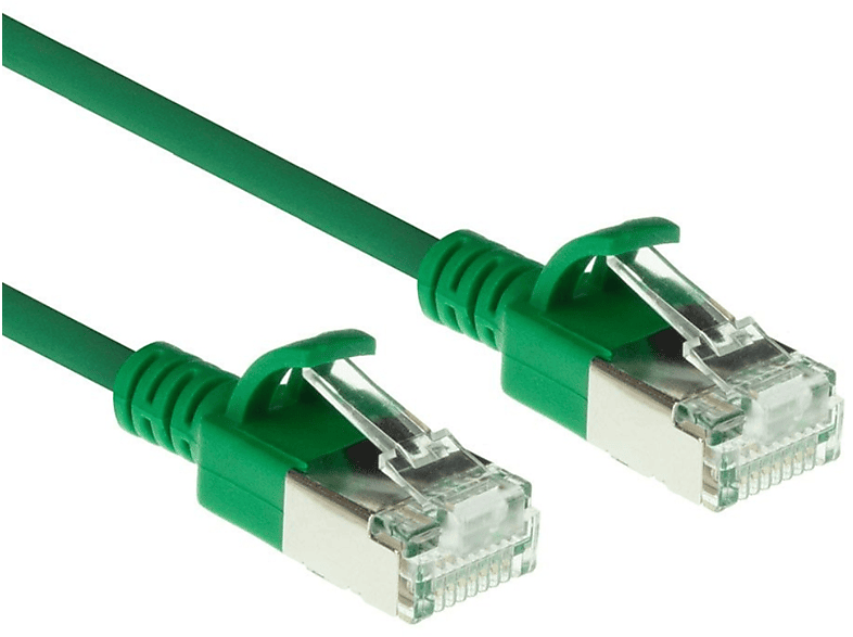 ACT DC7702 CAT6A U/FTP Slimline, Netzwerkkabel, 2 m LSZH