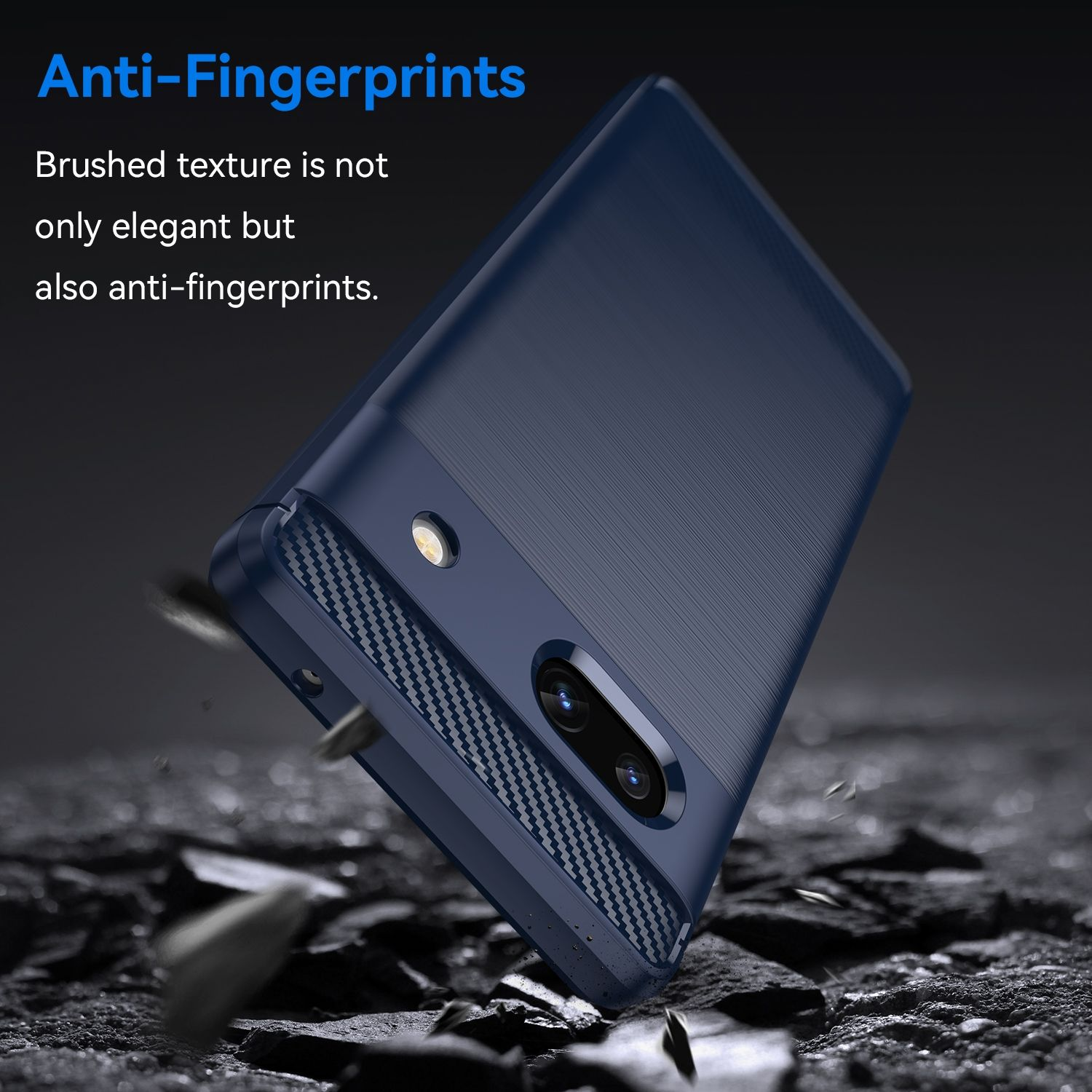 KÖNIG DESIGN Case, Backcover, Google, 7a, Pixel Blau