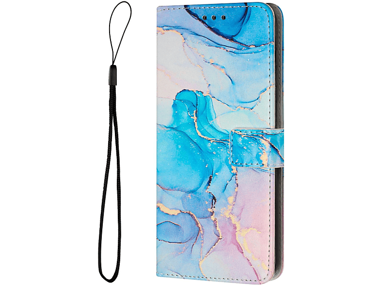 KÖNIG DESIGN Book Case, Grün S23 Ultra, Galaxy Samsung, Bookcover, Rosa