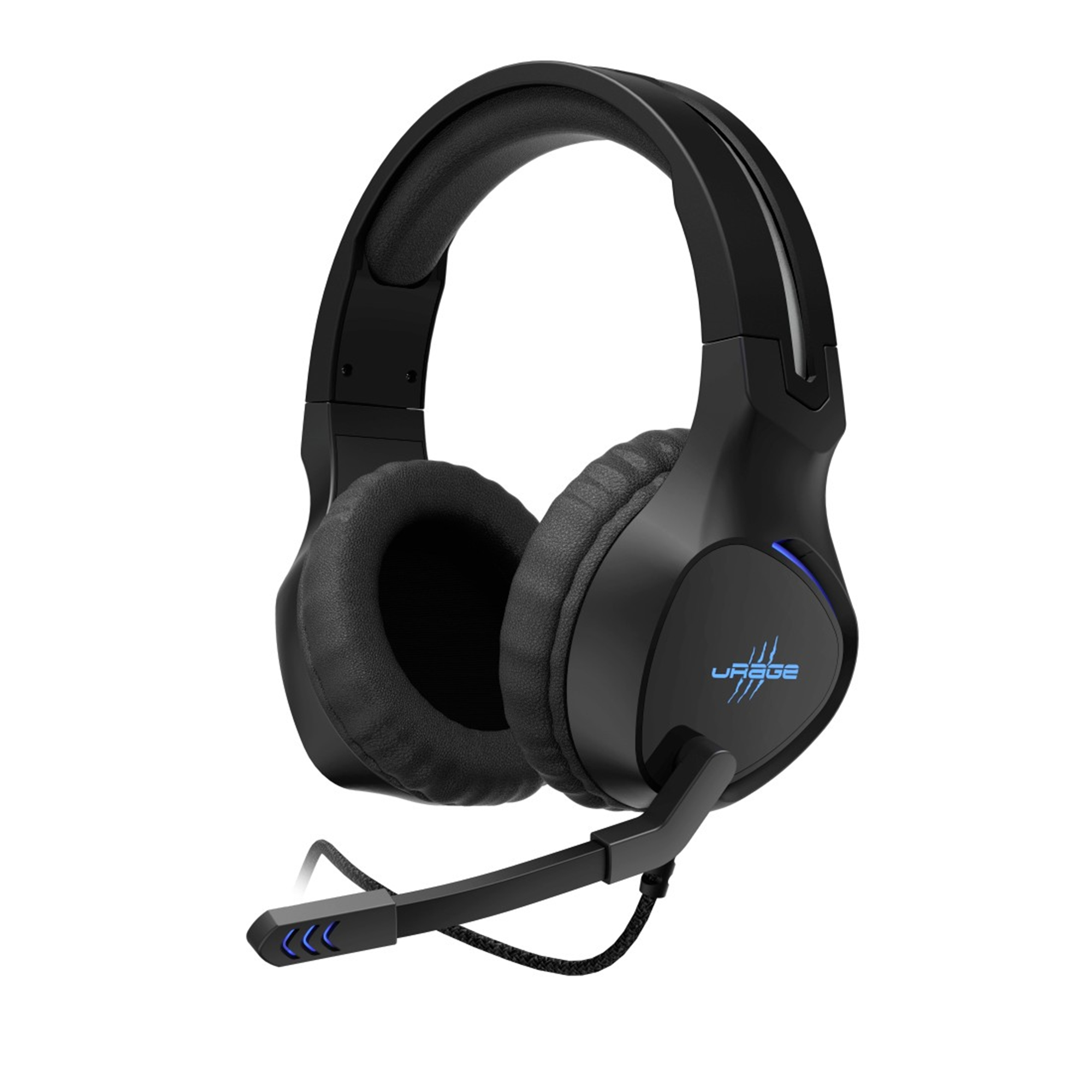 SoundZ URAGE 400, Over-ear Schwarz Headset