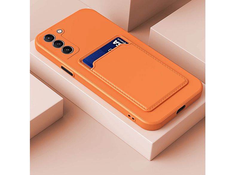 Case, Orange KÖNIG DESIGN Backcover, Plus, Samsung, Galaxy S23