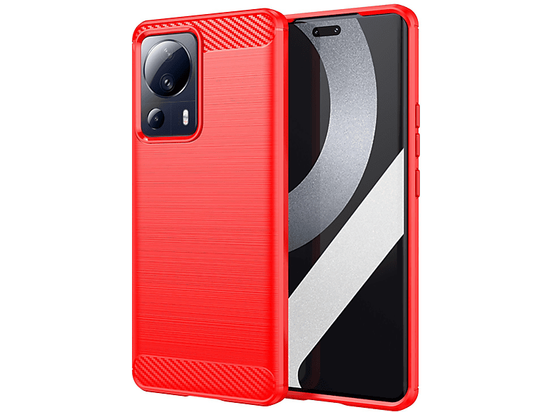 Lite, Rot Xiaomi, DESIGN KÖNIG Backcover, Case, 13