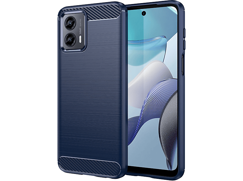 Blau Backcover, Motorola, 5G Case, KÖNIG 2023, DESIGN G Moto