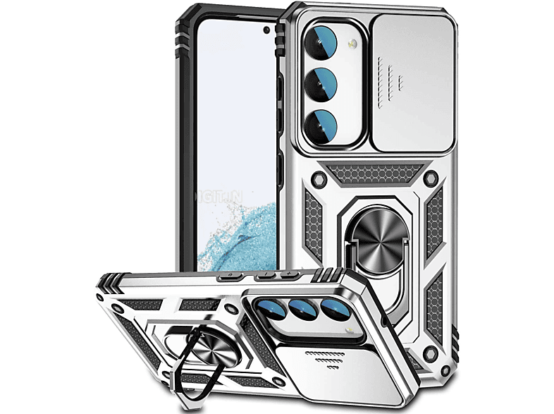Galaxy Case, Silber S23 Backcover, Samsung, Plus, KÖNIG DESIGN
