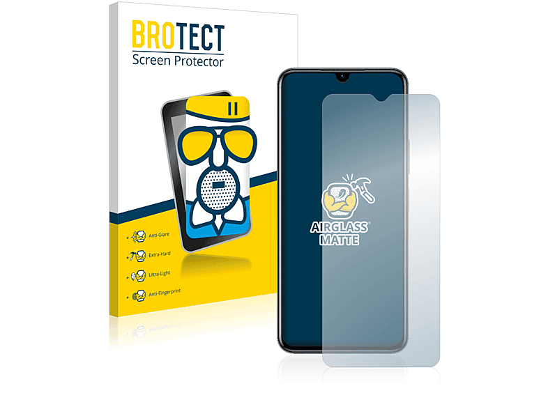 BROTECT Airglass matte Schutzfolie(für Vivo Y77)