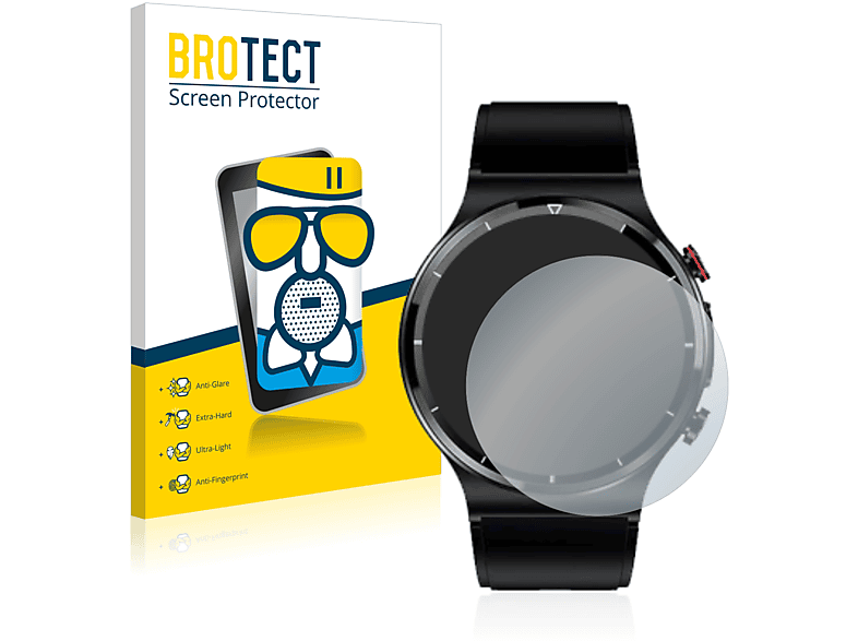 BROTECT Airglass Vision CARE matte Pro) Zeit Schutzfolie(für