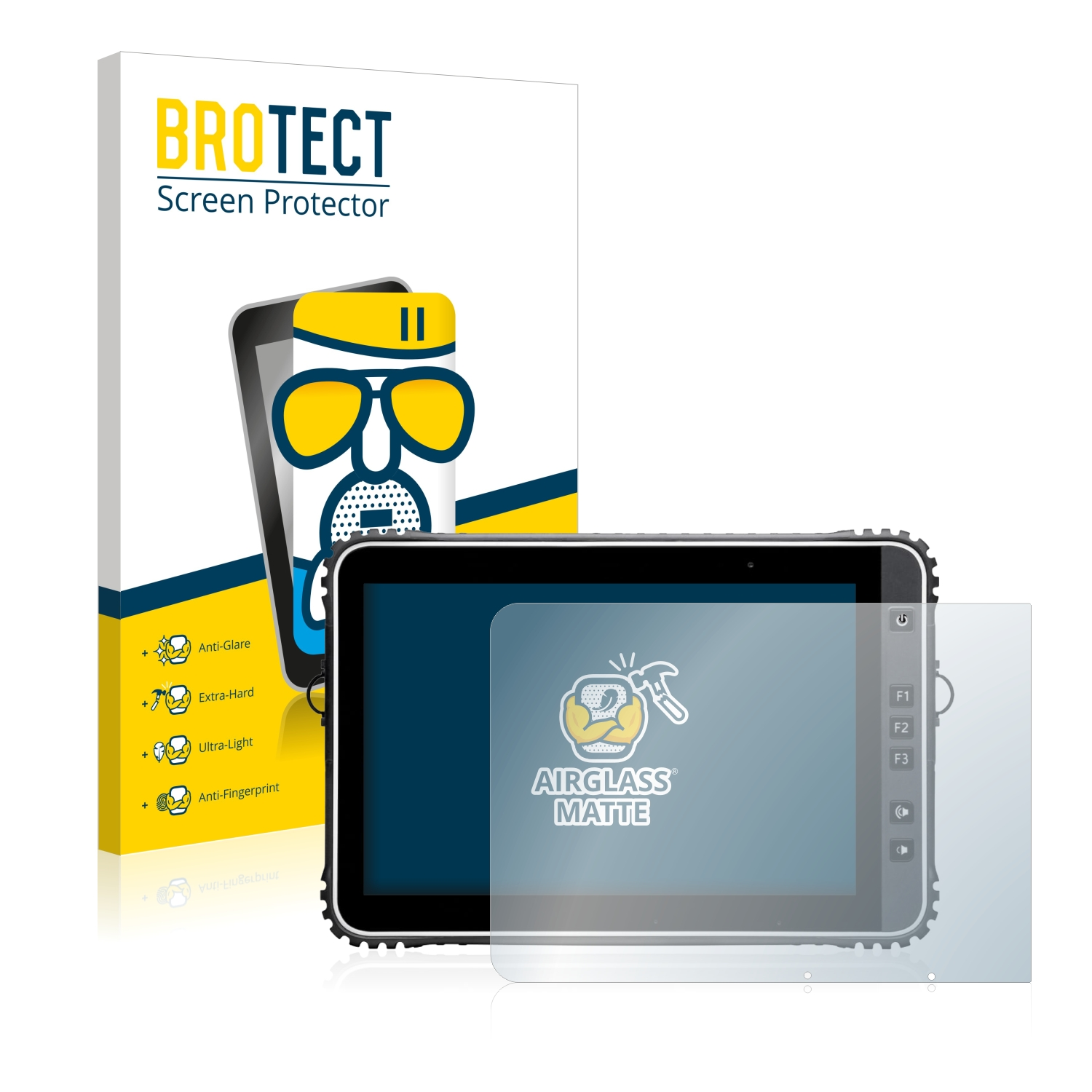 BROTECT Airglass matte Schutzfolie(für Algiz Handheld RT10)