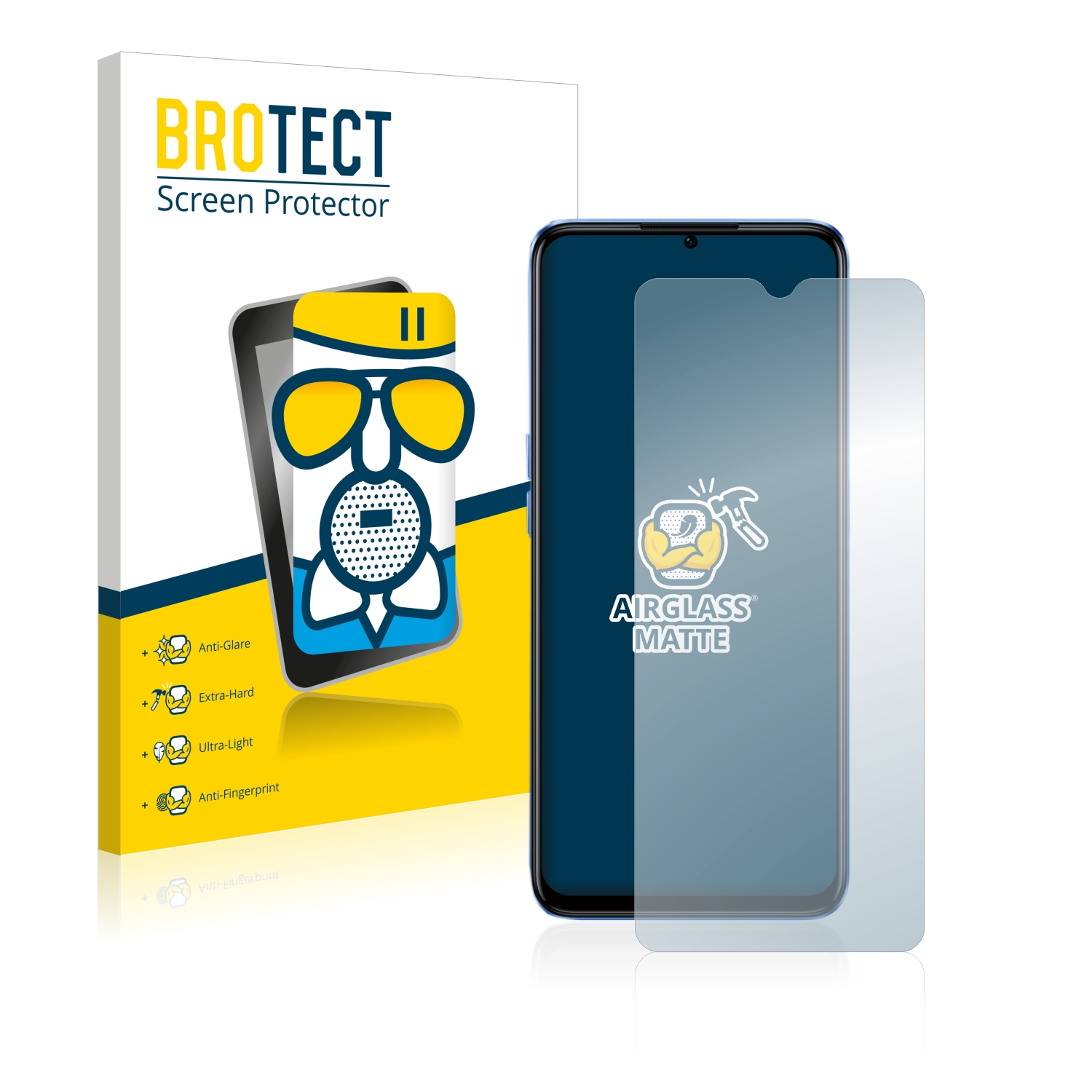 Narzo Airglass realme 50 matte BROTECT Schutzfolie(für 5G)