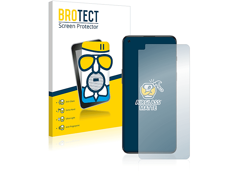 Schutzfolie(für Airglass OnePlus 2T BROTECT matte 5G) Nord