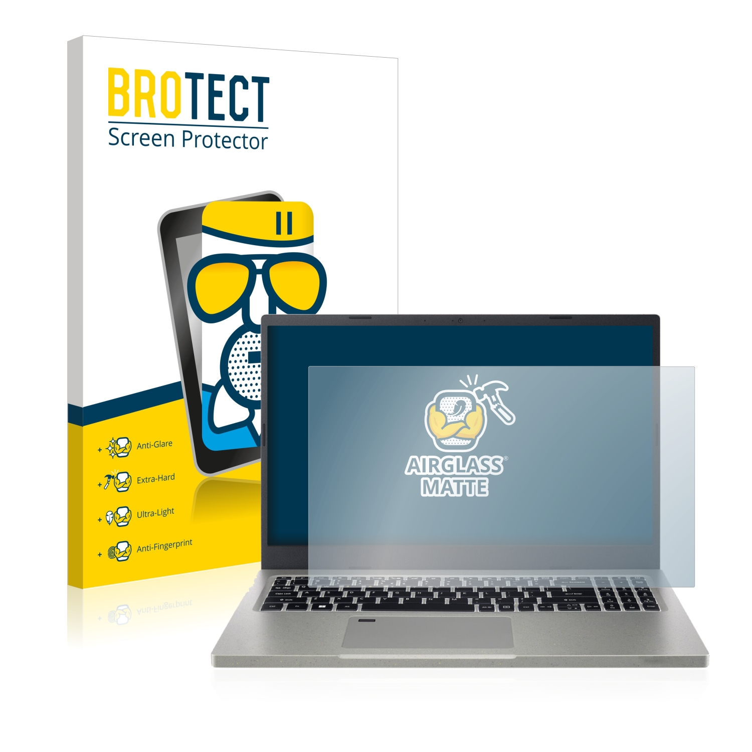 BROTECT Airglass matte Schutzfolie(für Acer Aspire Vero AV15-52)
