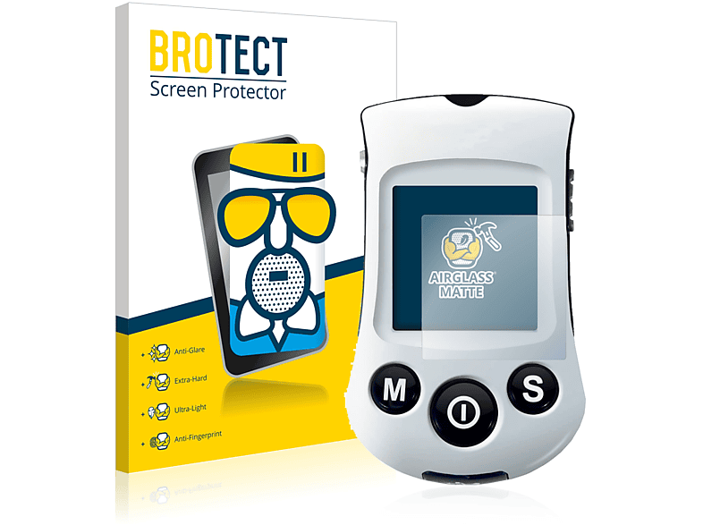 BROTECT Airglass matte Schutzfolie(für Professional) Alphacheck