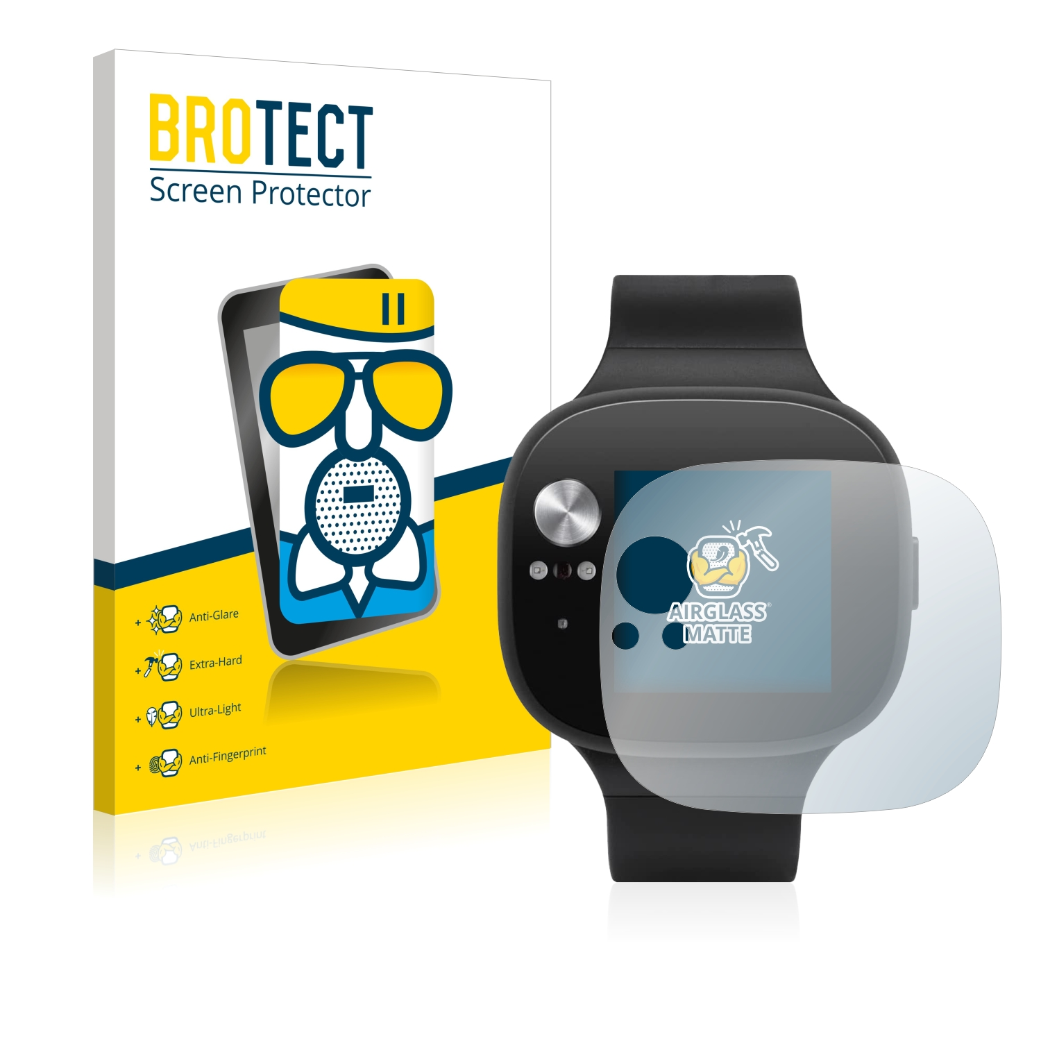 BROTECT Airglass matte Vivowatch Schutzfolie(für ASUS BP)