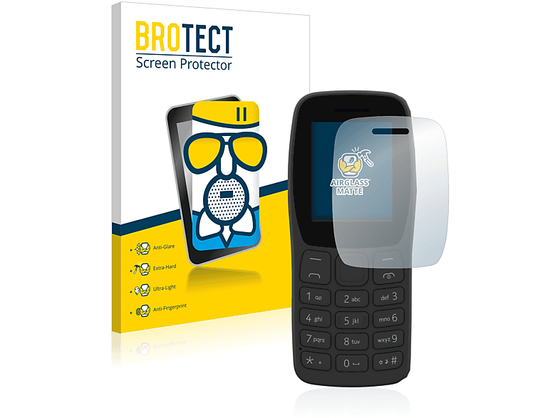 2022) matte BROTECT Airglass Schutzfolie(für 110 Nokia