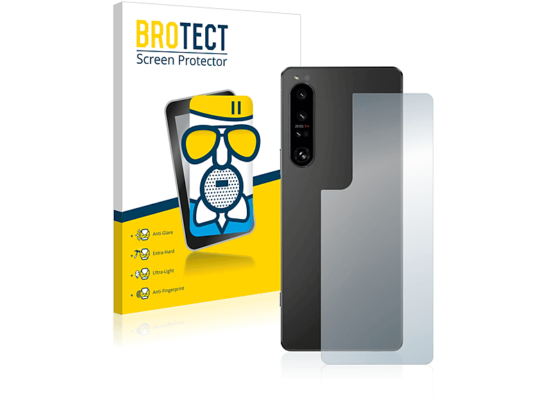 BROTECT Airglass matte Schutzfolie(für Sony Xperia 1 IV (Rückseite))