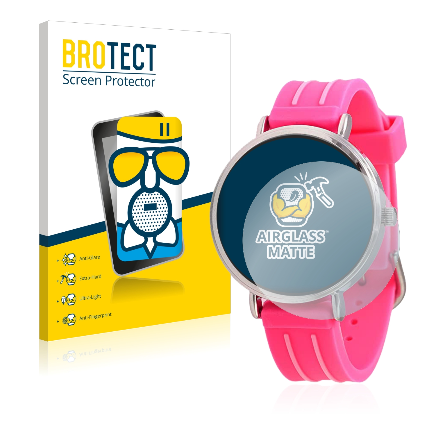 BROTECT Airglass matte Schutzfolie(für Kiddus Learning Watch) Children´s