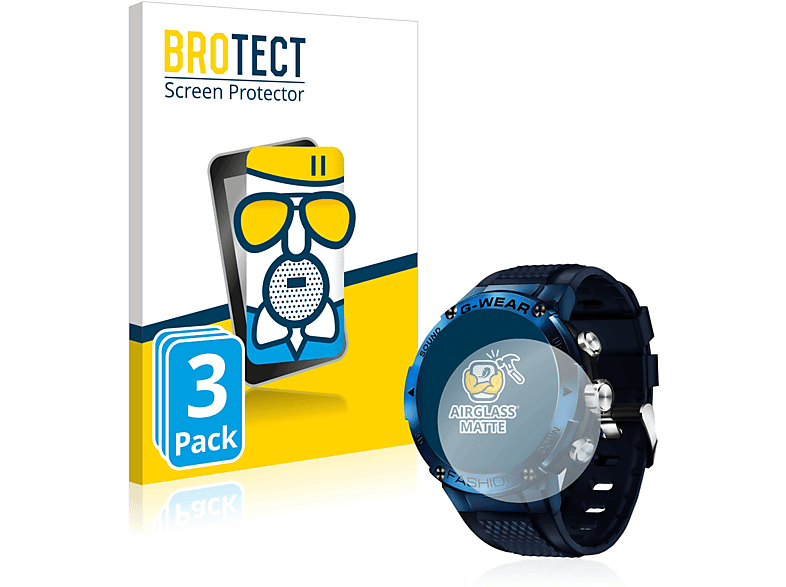 BROTECT Schutzfolie(für Airglass GaWear matte 3x K28N)