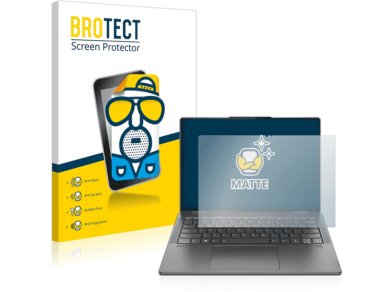Protection D'écran Anti-reflet Mat Pour Lenovo Yoga 7i 14" 2-en-1 - Film Résistant Aux Rayures Et Aux Traces