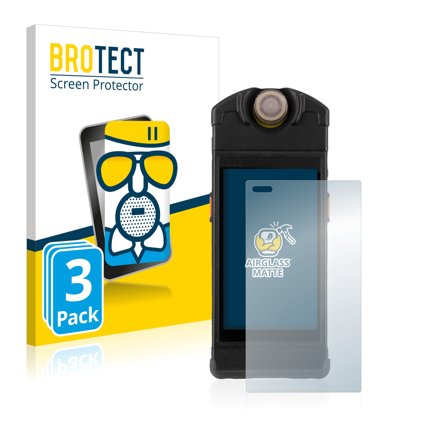 matte HMI5) BROTECT 3x ACD Airglass M2Smart Schutzfolie(für