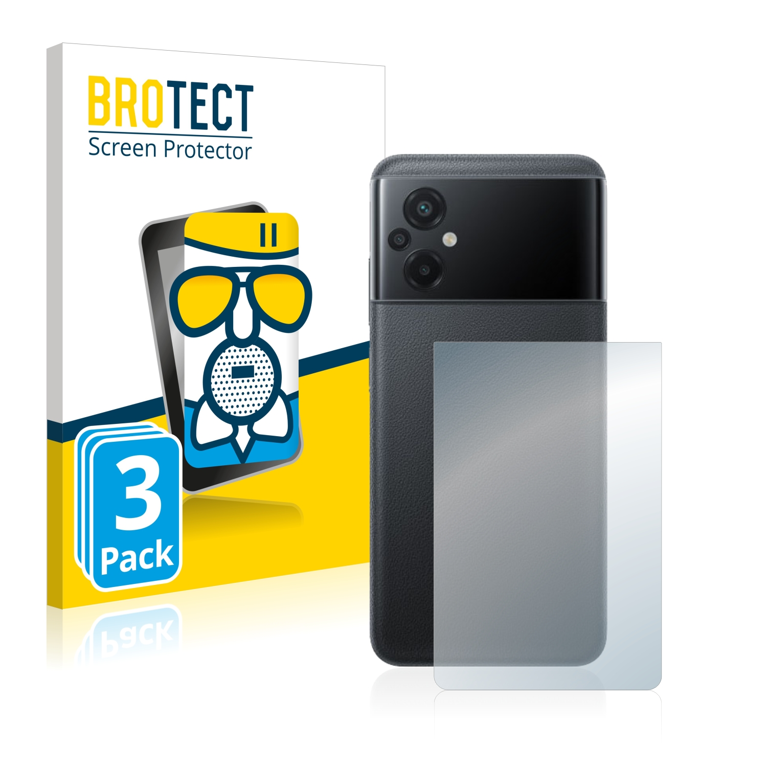 BROTECT Schutzfolie(für Poco Xiaomi Airglass M5) matte 3x
