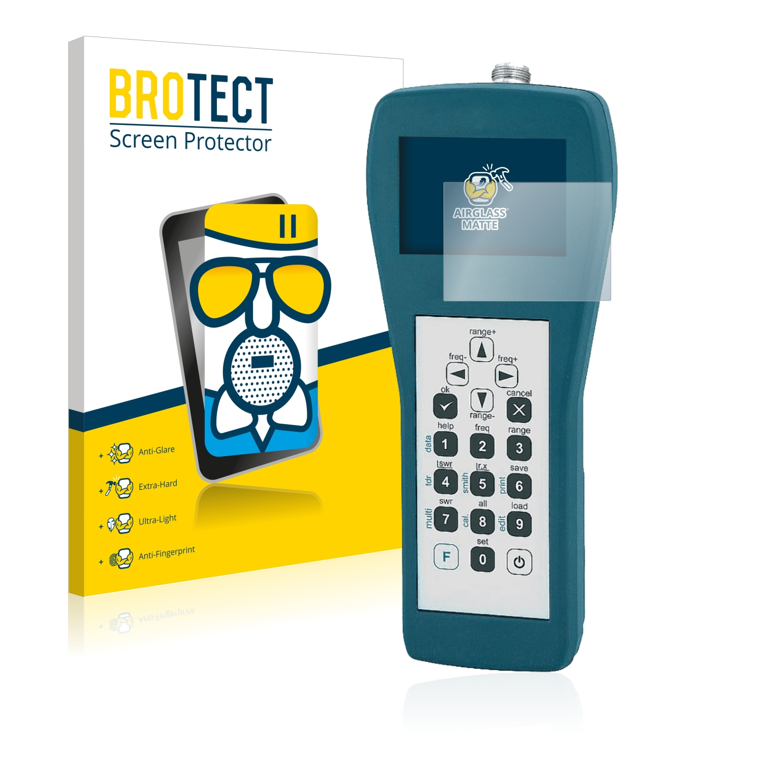 BROTECT Airglass ZOOM) matte RigExpert Schutzfolie(für AA-2000