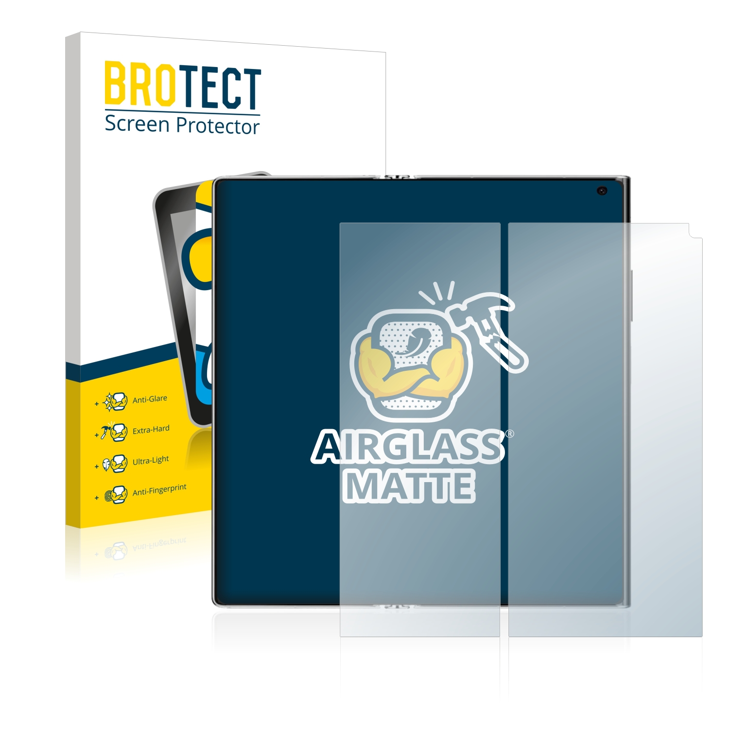 BROTECT Airglass matte Schutzfolie(für Huawei Xs 2) Mate