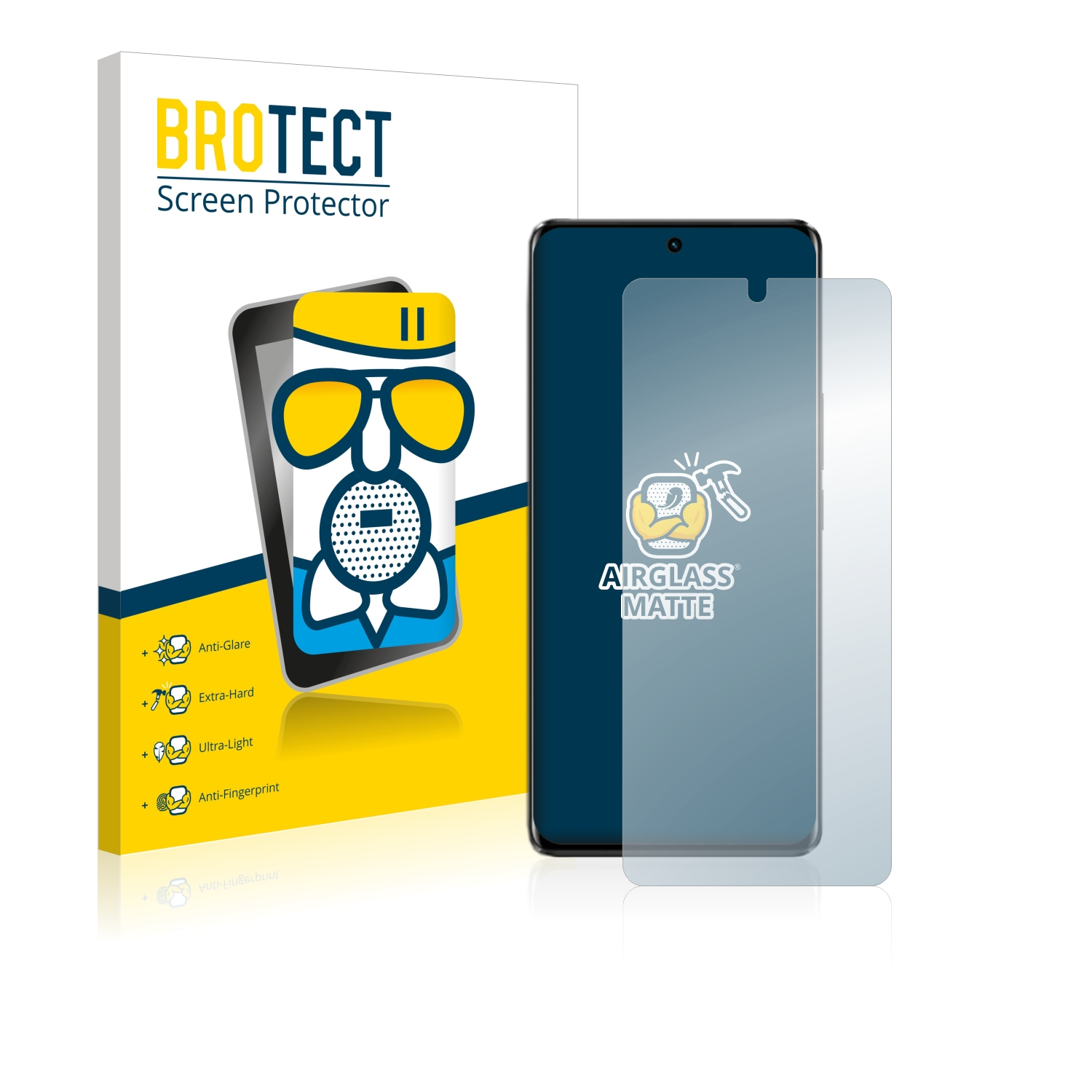 Airglass Schutzfolie(für BROTECT S15 Vivo matte Pro)